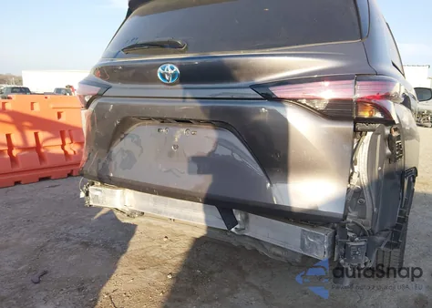 2021 Toyota Sienna Xle z USA, uszkodzony, nr VIN 5TDYRKEC7MS059895